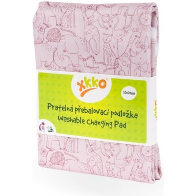 Kikko Pratelná podložka XKKO Watercolour Polka Dots Safari Mesa Rose 50 x 70 – Zboží Dáma