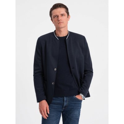 Men's sports style jacket navy blue – Zboží Mobilmania