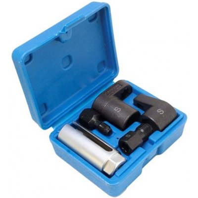 Hlavice - klíče na lambda sondy a snímače, se závitníky, sada 5 dílů - SATRA – Hledejceny.cz