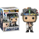 Funko Pop! Back to the FutureDoctor Emmett Brown with helmet 9 cm – Zboží Mobilmania