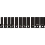 Nástavce 1/2" rázové šestihranné 11ks 10-32mm CrM YATO YT-1054 – Hledejceny.cz
