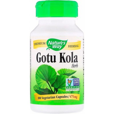 Now Foods Gotu Kola 475 mg 100 rostlinných kapslí