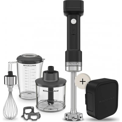 KitchenAid 5KHBRV75BM s baterií černý – Zboží Mobilmania