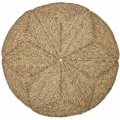 House Doctor Koberec pod vánoční stromek Star Nature Ø 100 cm, přírodní barva – Hledejceny.cz