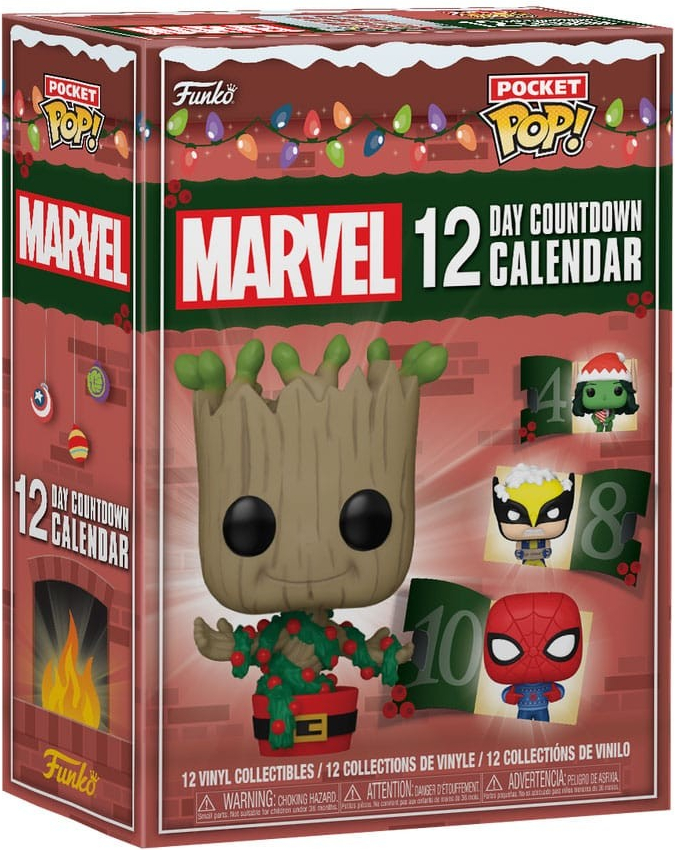 Funko Pop! Adventní kalendář Marvel 12 Days