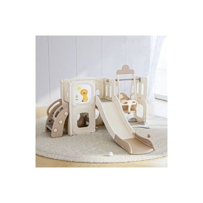 inSPORTline Nikino coffee Interiérové dětské hřiště – Sleviste.cz