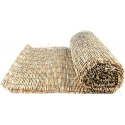 Rákosová stínící rohož "úzký rákos" na plot - délka 500 cm a výška 180 cm  příslušenství k plotu - Nejlepší Ceny.cz