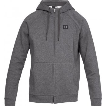 Under Armour Rival Fleece Fz Hoodie šedá