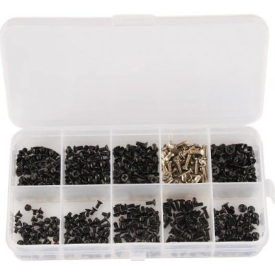 Skrutky pre notebooky - sada pre počítače 500ks sada od M2 M2,5 a M3 – Zboží Mobilmania