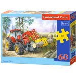 Castorland Traktor nakladač 60 dílků – Zboží Dáma
