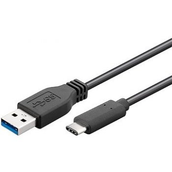 PremiumCord 8592220012861 USB 3.1 konektor C/male - USB 3.0 konektor A/male, 1m