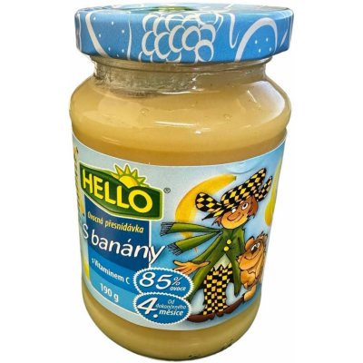 Hello ovocná přesnídávka s Banány 190 g – Hledejceny.cz