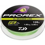 Daiwa Šňůra Prorex UL Finesse Braid 0,4PE 135m 0,06mm 2,8kg – Zboží Dáma