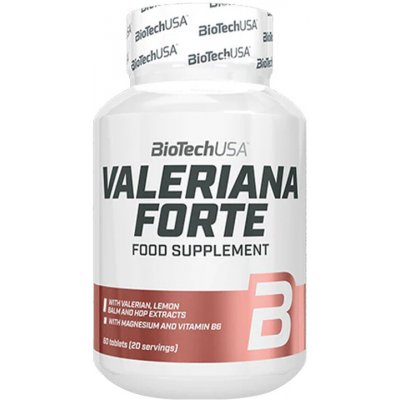 BioTech USA Valeriana Forte 60 tablet – Hledejceny.cz