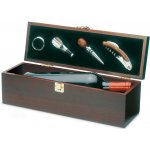 Sortland Sada na víno s prostorem na láhev, tmavá – Hledejceny.cz