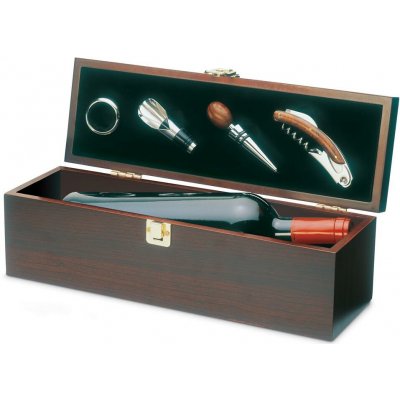 Sortland Sada na víno s prostorem na láhev, tmavá – Hledejceny.cz