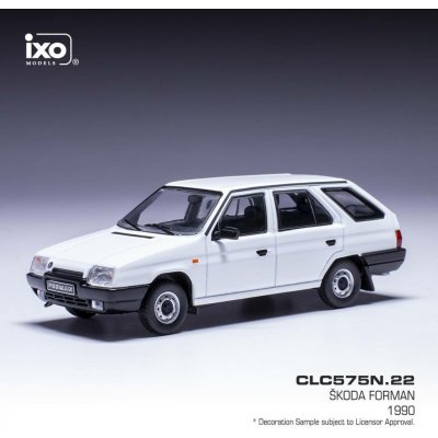 IXO Škoda Forman 1990 Bílá 1:43 – Zboží Dáma