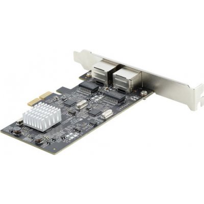 StarTech.com 2-Port 2.5Gbps NBASE-T PCIe Network Card, Intel I225-V, Dual-Port Computer Network Card, Multi-Gigabit NIC, PCI Express Server LAN Card, Desktop Ethernet Interface - Sítový adaptér - PCIe – Zboží Živě
