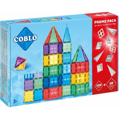 COBLO - Magnetická stavebnice 100 ks - Classic – Zboží Mobilmania
