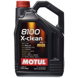 Motul 8100 X-clean 5W-40 C3 5 l