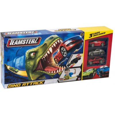 Alltoys Halsall Teamsterz dráha dinosaurus 3 autíčka – Hledejceny.cz