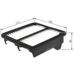 Vzduchový filtr BOSCH F 026 400 223 – Hledejceny.cz
