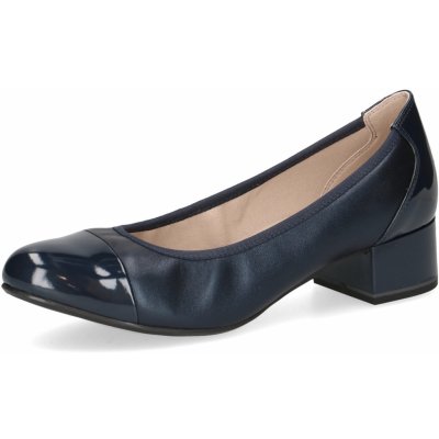 Caprice Dámské kožené lodičky 9 22500 42 880 modré – Sleviste.cz