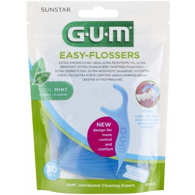 G.U.M Easy Flosser nosic s mentolovou nití 30 ks – Zboží Dáma