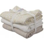 Lodger Swaddler Flower Tribe 70 x 70 cm Birch 3 ks – Zboží Mobilmania