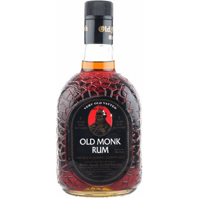 Old Monk 7y 42,8% 1 l (holá láhev) – Zboží Dáma