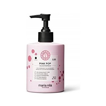 Maria Nila Colour Refresh Pink Pop 0.06 maska s barevnými pigmenty 300 ml