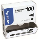 Pilot 100 permanent černý – Zboží Dáma