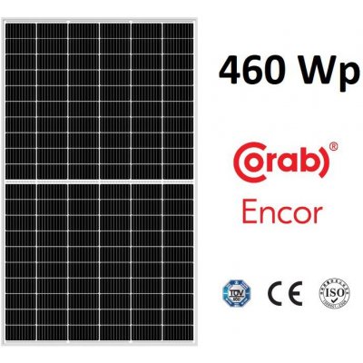 ENCOR Fotovoltaický panelový modul EC460M-10-120S 460W SILVER FRAME 1903x1134x30 1ks. – HobbyKompas.cz