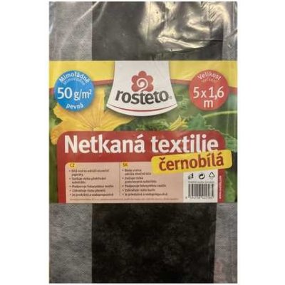 Rosteto Textilie netkaná černo 1,6x 5 m – Zbozi.Blesk.cz