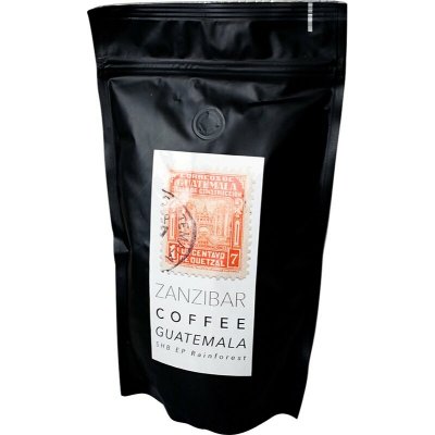Zanzibar Káva Guatemala Rainforest zrnková 250 g – Hledejceny.cz