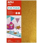 APLI pěnovka se třpytkami 210 x 297 mm mix 4 barev 4 ks – Sleviste.cz