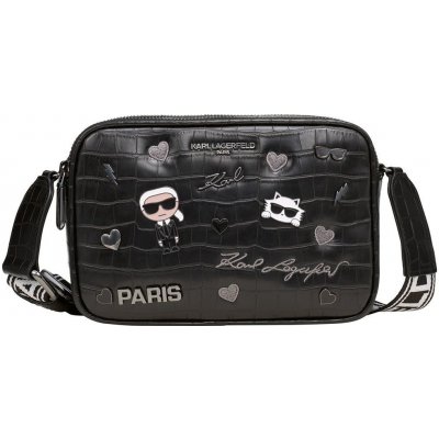 Karl Lagerfeld dámská kabelka crossbody MAYBELLE černá – Hledejceny.cz