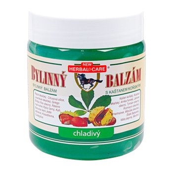 Herbal bylinný balzám s kaštanem chladivý 500 ml