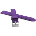 Minet Fialový prošitý z luxusní kůže Top Grain MSBUF12 – Zboží Dáma