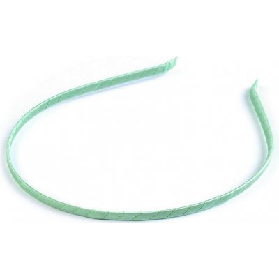 Saténová čelenka do vlasů Varianta: 19 mint, Balení: 1 ks – Zbozi.Blesk.cz