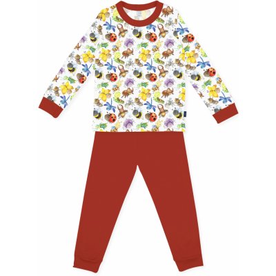 Darré dětské pyžamo Broučci červené