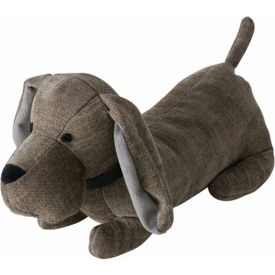 Boltze Dveřní zarážka ve tvaru jezevčíka DELIO, hnědá – Zboží Dáma