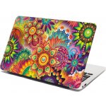 Sablio Samolepka na notebook Barevné obrazce - 38x26 cm – Zboží Živě