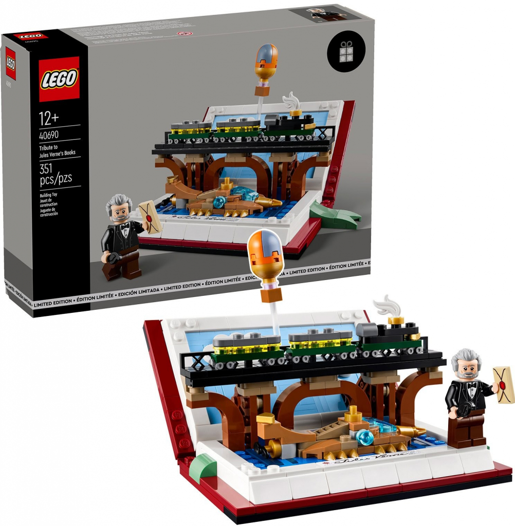 LEGO® 40690 Pocta knihám Julese Vernea