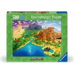 Ravensburger Minecraft 500 dílků – Zboží Mobilmania