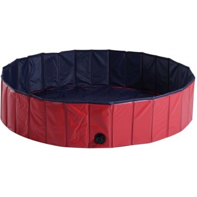 Goleto Skládací bazén pro psa 140 x 30 cm červený – Hledejceny.cz