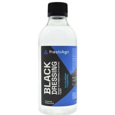 PrestiAgri Black Dressing Konzervační prostředek na plasty a gumu 500 ml – Zboží Mobilmania