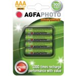 AgfaPhoto NiMH AAA 900 mAh 4ks AP-HR03900VE-4B – Zboží Živě