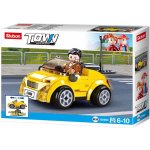 Sluban B0900 Žlutý kabriolet – Zboží Mobilmania
