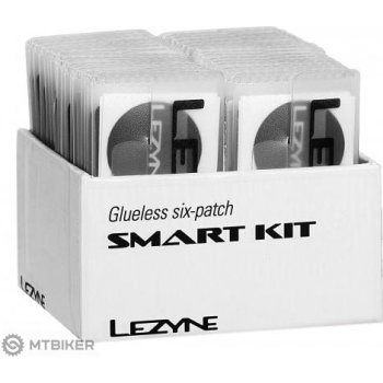 Lezyne Sada samolepících záplat Smart Kit - box 34 sad 6 ks